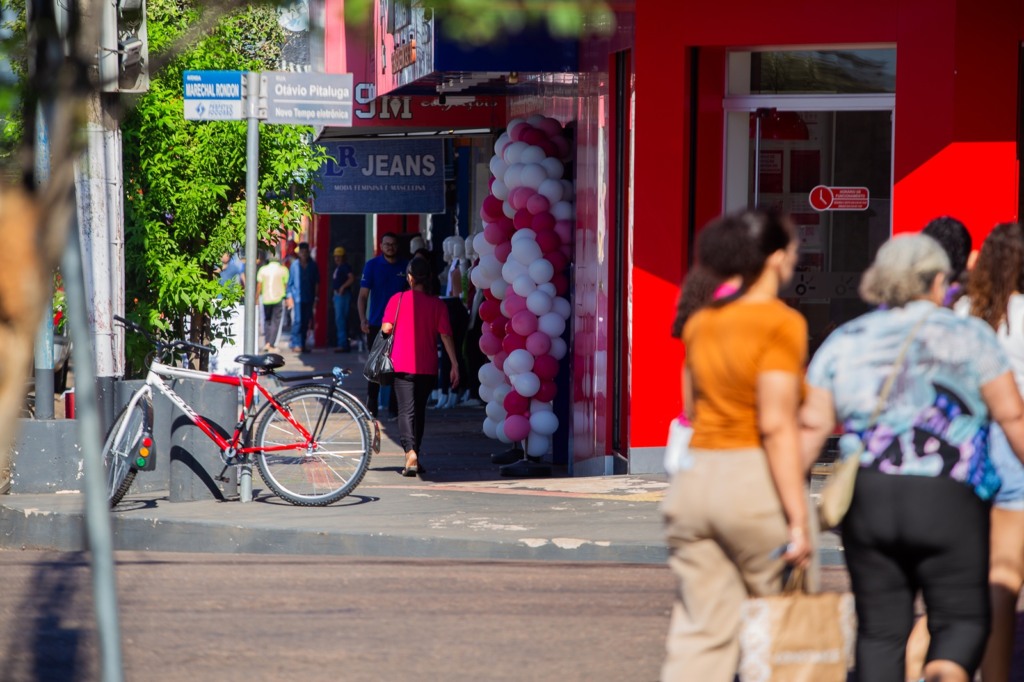 Comércio de Rondonópolis. Foto Ednilson Aguiar Prefeitura de Rondonópolis