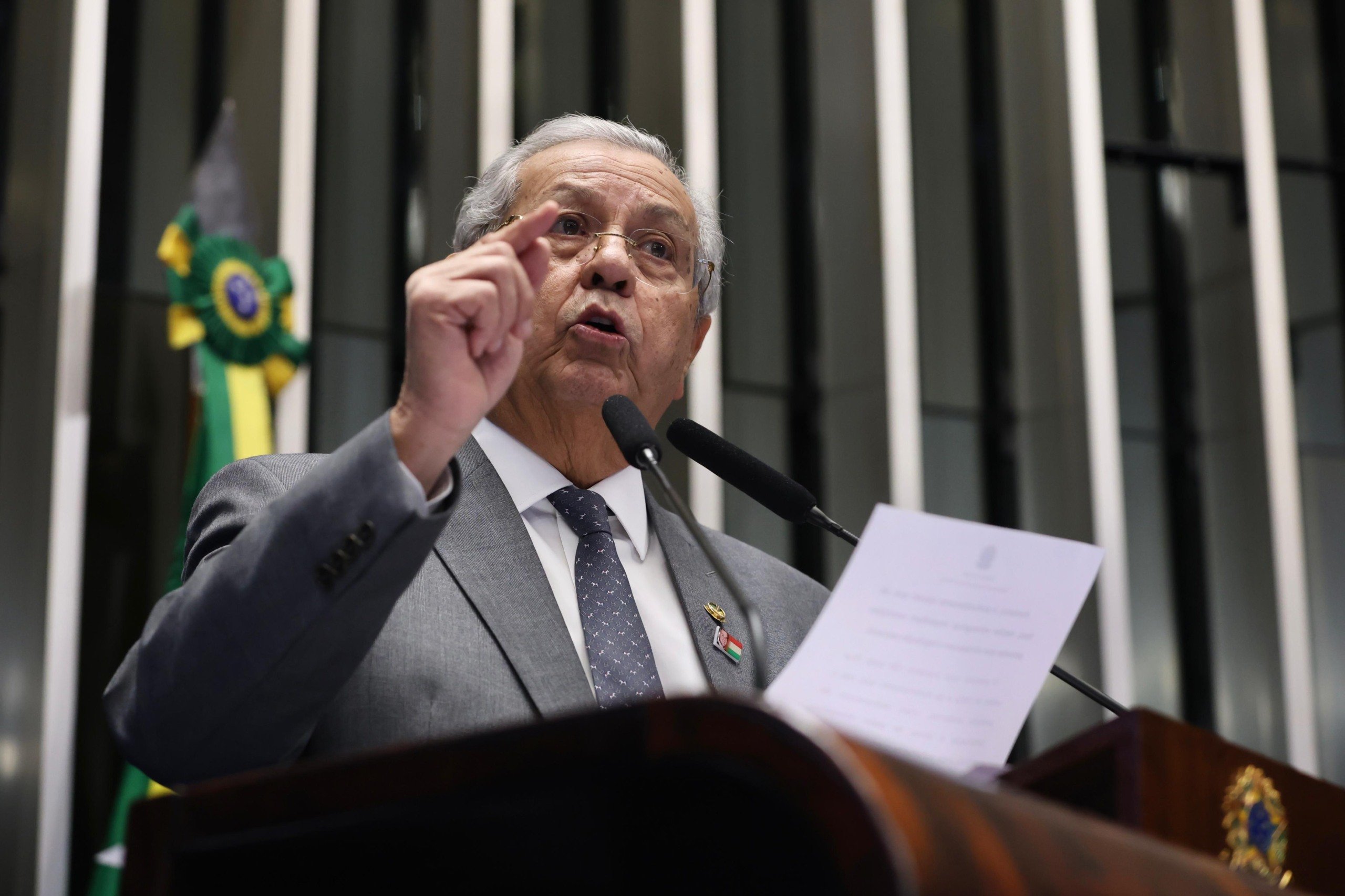 Senador Jayme Campos. Foto: Sidney Lins/União Brasil
