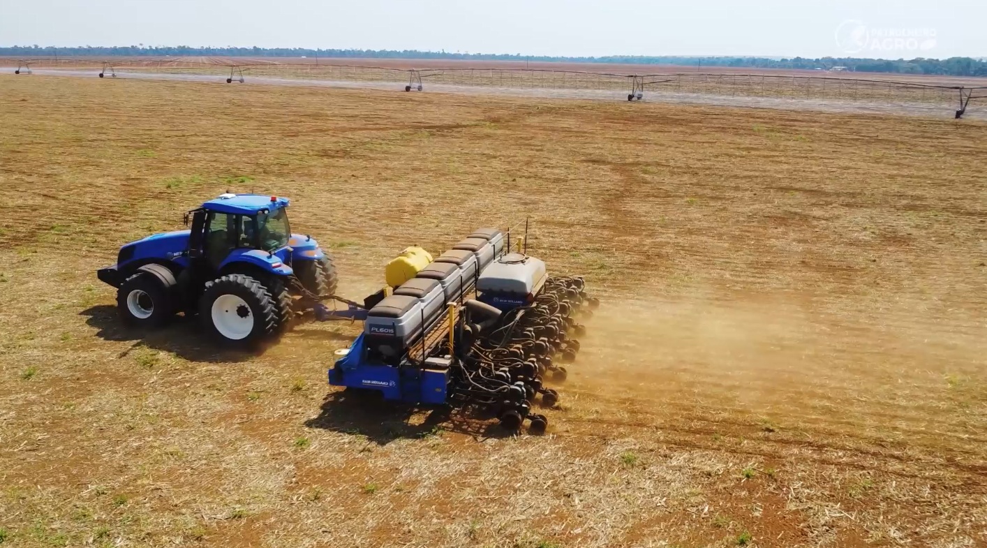 plantio soja patrulheiro agro 210 foto pedro silvestre canal rural mato grosso