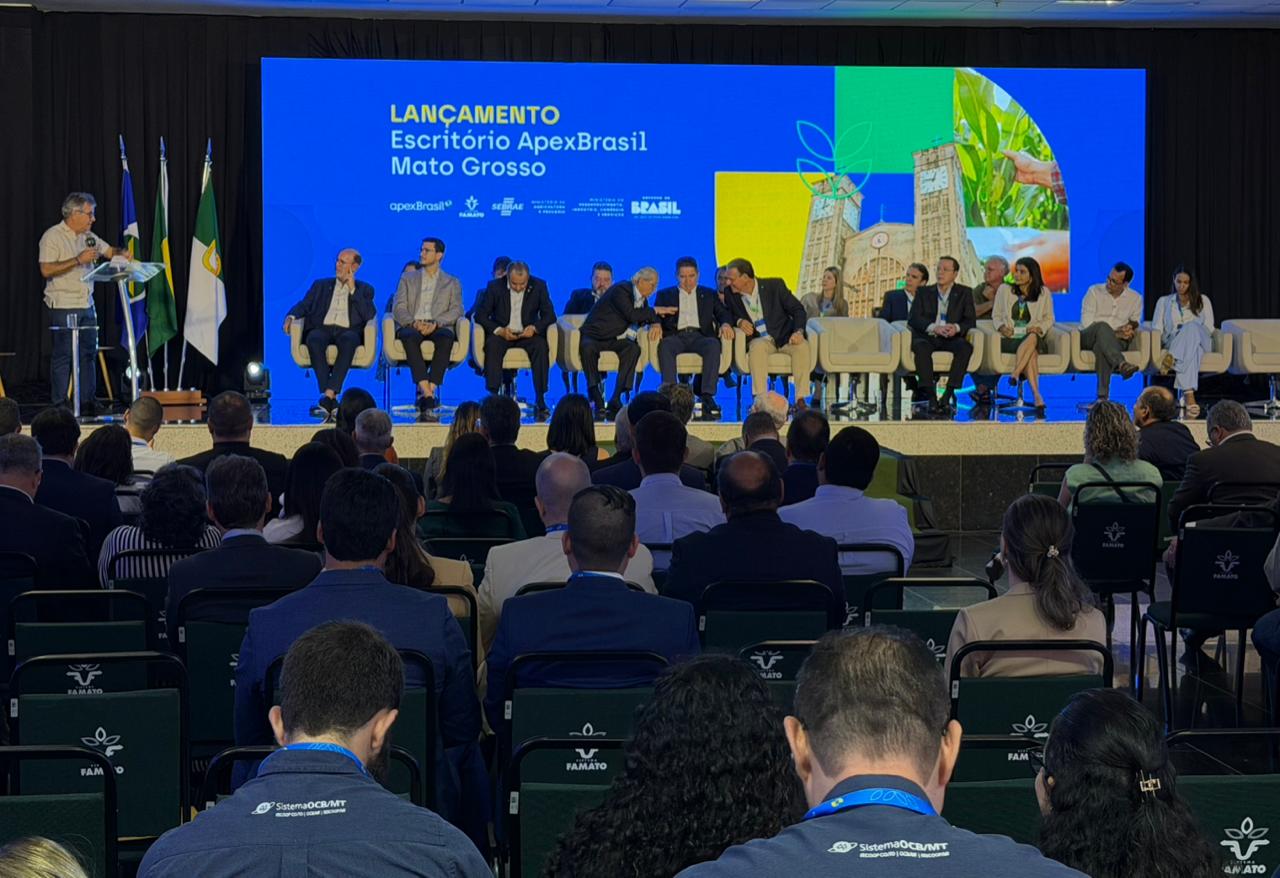 Inauguração ApexBrasil Mato Grosso foto Assessoria Famato