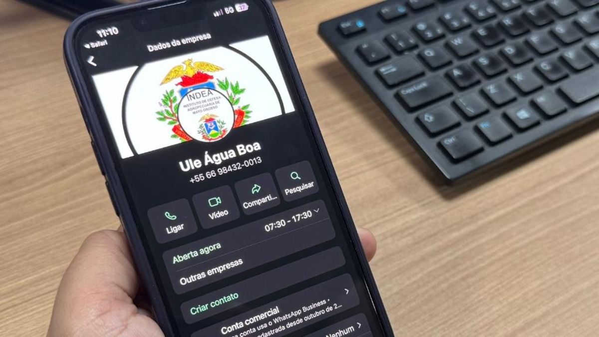 Indea-MT lança atendimento via WhatsApp em todas as unidades de Mato Grosso