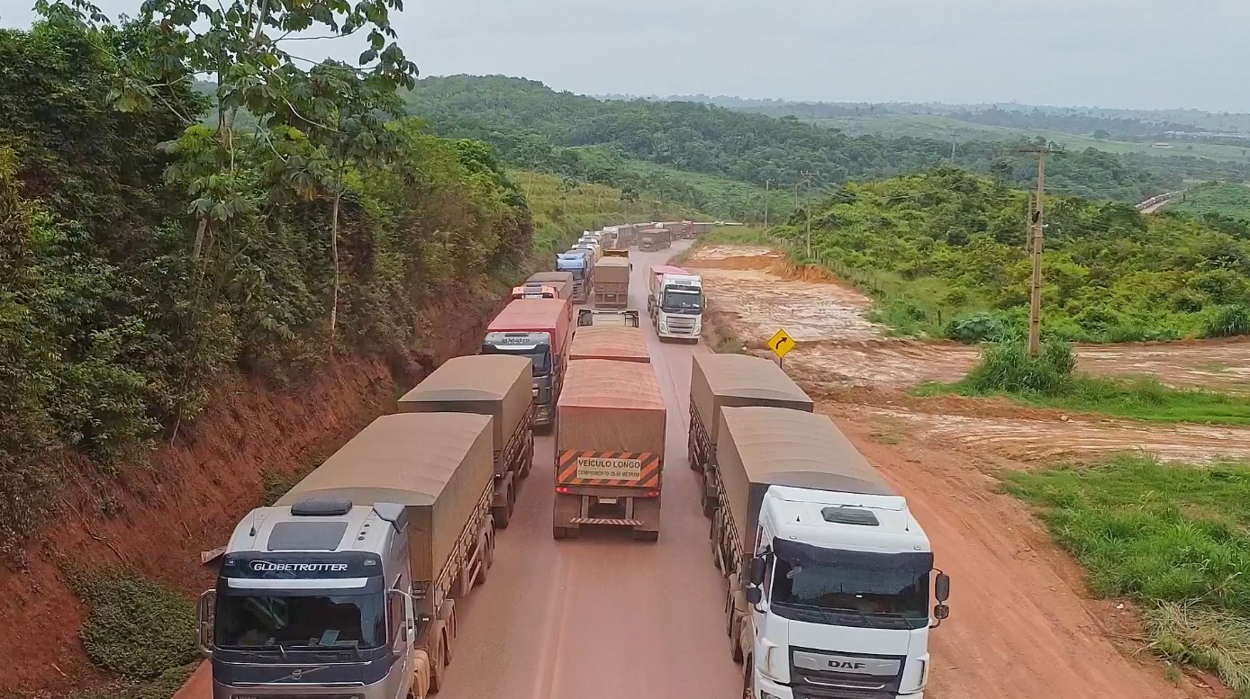 porto de miritituba filas de caminhões foto israel baumann canal rural mato grosso1