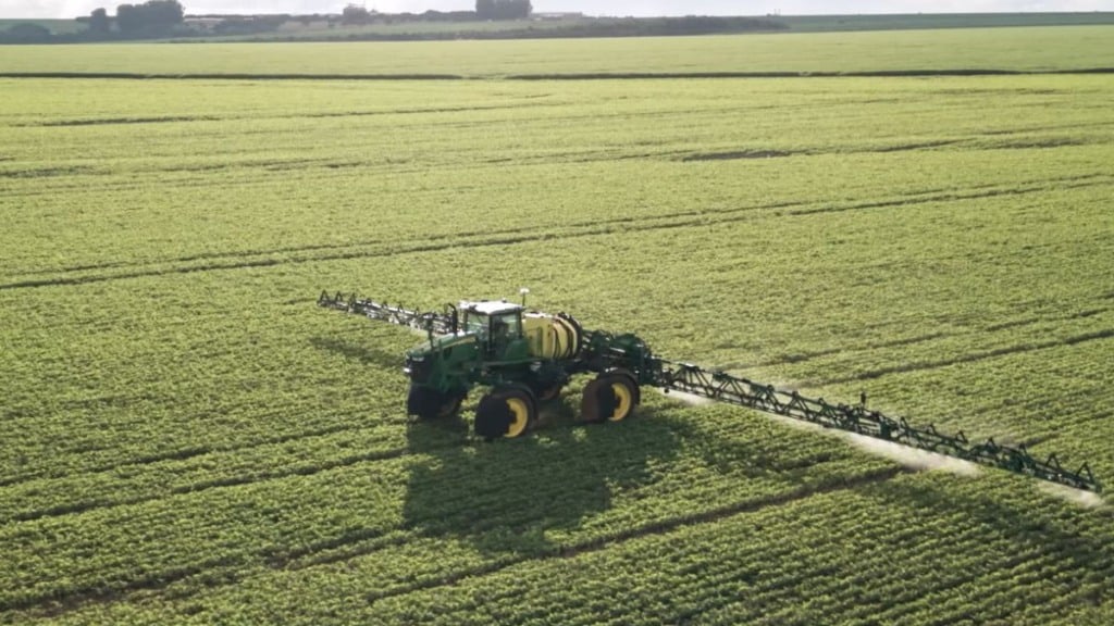 Tecnologia de pulverização John Deere Foto Israel Baumann Canal Rural Mato Grosso
